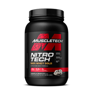 Nitro-Tech™ 100% Whey Gold - Cookies & Cream (28 Servings)