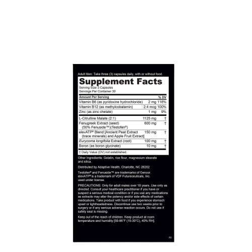 Total-T Supplement - 90 Capsules (30 Servings)