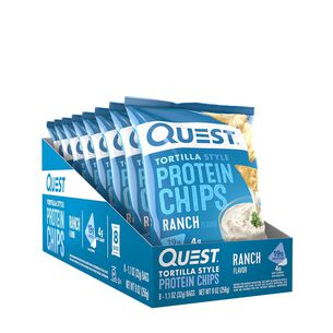 Tortilla Style Protein Chips - Ranch (8 Bags)