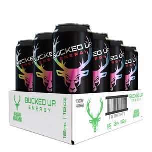 Energy Drink - Sour Bucks - 16oz. (12 Cans)