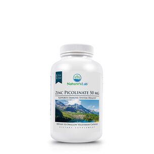 Zinc Picolnate 50mg - 100 Capsules (100 Servings)