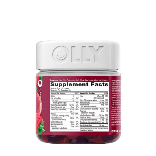 Women's Multi Gummies, Blissful Berry - 90 Gummies (45 Servings)