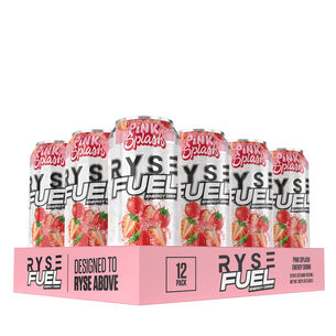 Ryse Fuel™ Energy Drink - Pink Splash - 16oz. (12 Cans)