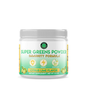 Super Greens Powder Immunity Formula* - 3.5 oz. (15 Servings)