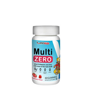 Multi Zero Kids Gummy - Strawberry - 60 Gummies (60 Servings)