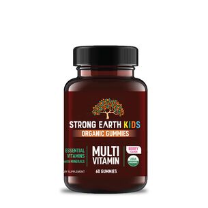 Kid's Organic Multivitamin Gummies - Berry - 60 Gummies (30 Servings)