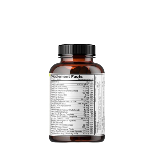 Men's Daily Multi Vitamin - 60 Capsules (30 Servings)