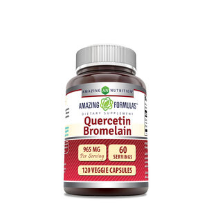 Quercetin Bromelain 965 mg - 120 Capsules (60 Servings)