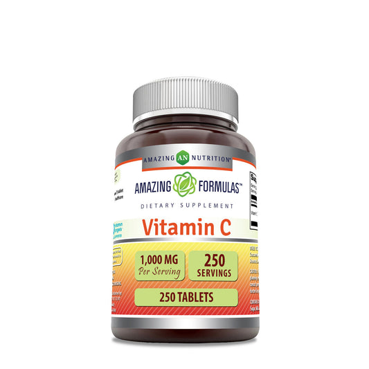 Vitamin C 1000mg - 250 Tablets (250 Servings)