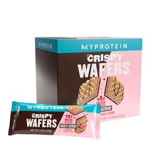 Crispy Wafers - Chocolate Raspberry (10 Bars)