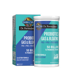 Probiotics Gas & Bloating - 30 Capsules (30 Servings)