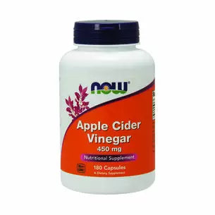 Apple Cider Vinegar 450mg - 180 Capsules (90 Servings)