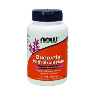 Quercetin with Bromelain - 120 Capsules (60 Servings)