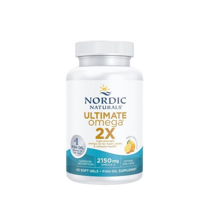 Ultimate Omega® 2X, Lemon - 60 Softgels (30 Servings)