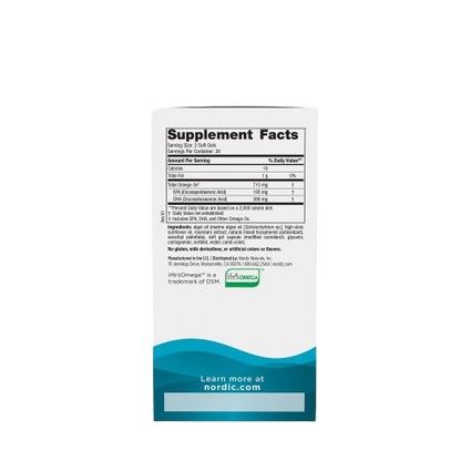 Algae Omega - 60 Softgels (30 Servings)