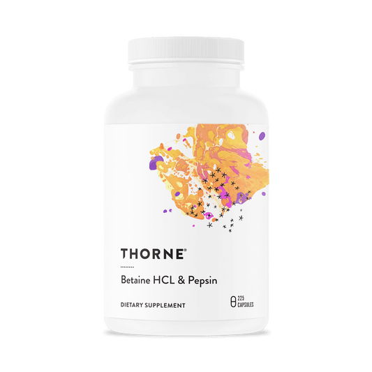 Thorne Betaine HCL & Pepsin (225's)